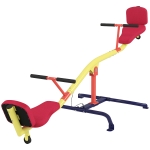AIYAPLAY Leagăn balansoar rotativ 360° 253x96x75 cm multicolor