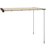 Outsunny Copertină Auto Laterală și Impermeabilă, Reglabilă pe Înălțime, 2,5x1,6m, Kaki