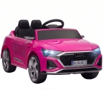 AIYAPLAY Kinder Elektroauto 12V Kinderauto mit Fernbedienung 2 Motor Sanftanlauf 4-Rad-Federung LED-Scheinwerfern Hupe Musik