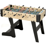 SPORTNOW Matraquilho Dobrável para Crianças com 2 Marcadores 8 Pegas 22 Jogadores 8 Barras e 2 Bolas 118x107,5x78 cm Maderia