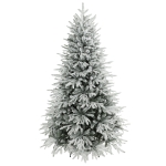 HOMCOM Besneeuwde kunstkerstboom 180 cm met 1920 takpunten en klapsysteem