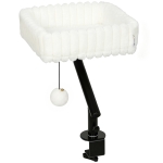 PawHut Kattenbed voor bureau, 360° draaibaar, met hangbal en verstelbare klem, voor katten tot 6 kg