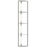 HOMCOM 4-Tier Corner Floor Lamp