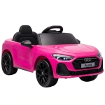 AIYAPLAY Kinder Elektroauto Audi A5L 12V Kinderauto mit 2,4 G Fernbedienung 2 Motoren Lithium-Akku Sanftanlauf 4-Rad-Federung
