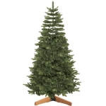 HOMCOM Brad artificial de Crăciun Brad Nobil, 1161 ramuri, 210 cm, verde