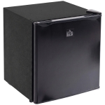 HOMCOM Mini-Gefrierschrank 35 L Gefrierbox elektrisch freistehend 45 W Mini Gefriertruhe Minikühlschrank 41dB -14 bis -24℃ 5-stufige Temperaturregelung 47 x 44,2 x 48,8 cm Schwarz