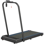 SPORTNOW 2.5HP Walking Pad, 1-6km/h Folding Treadmill with Remote Control and LED Display for Home Gym Office, Blue