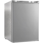 HOMCOM 73 L Mini Fridge with Chiller Box, Single Door Compact Refrigerator, Adjustable Thermostat, Reversible Door, Grey