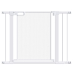 PawHut Pet Safety Gate, for Doorways, Staircases, Hallways, with Extensions Kit, 75-103cm - White