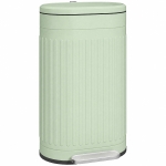 HOMCOM Poubelle de cuisine poubelle à pédale 30L couvercle à fermeture douce seau intérieur amovible 36,5 x 31,2 x 60,8 cm vert