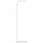 HOMCOM Clothing Rack with 3 Side Hooks, Garment Rack with Marble Base, 45 x 25 x 169 cm, for Bedroom, Bathroom, White
