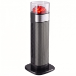 HOMCOM Keramische ventilatorkachel 2000W met thermostaat en afstandsbediening, zwart