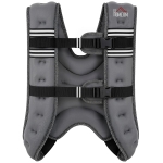 HOMCOM 5KG Weighted Vest, Running Weight Vest with Adjustable Strap, Convenient Pocket and Reflective Strips for Men and Women