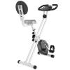 Rower treningowy Trenażer rowerowy z 8-stopniową regulacją oporu magnetycznego stalowy czarny(m-1)
