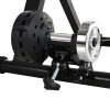 HOMCOM Rolo Magnético Treinamento Doméstico Treinador de Bicicleta Exercício Dobrável com Resistência de 8 Níveis Aço 120kg Preto(m-8)