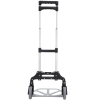 Chariot De Manutention Pliable Et Léger En Aluminium - Charge Max 70 Kg, Manche Télescopique (60-100 Cm) - Poids 3 Kg, Facile à Transporter