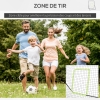 Entraîneur De Baseball / Softball Avec Filet De Rebond - 48x67.7 Pouces - Portable Et Solide