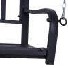 Panchina Da Giardino In Metallo Sun-Ray Lone Star 127 Cm - Stile Classico Da Parco, Resistente Agli Agenti Atmosferici, Colore Nero Con Bronzo Spazzolato - 2