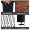 Etage Metall-Holz-Konsolentisch Mit 2 Schubladen Im Industriestil