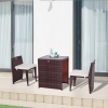 Sedia Da Giardino In Legno Di Acacia - Poltrona Adirondack Rustica, Per Esterno, Balcone, Terrazza