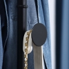 Appendiabiti Da Terra Homde Con Base In Marmo E Aste In Acciaio Inox – 8 Ganci Porta Abiti Per Ingresso E Camera Da Letto – Argento - 4