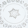 Ensemble 3 Pièces Extérieur Ensemble Jardin Bistro Outsunny 3 Pièces - Table Ronde 2 Chaises Pliantes Blanc - Métal Epoxy Set De Table Rond