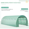 Serre tunnel IPOMEA 18m² - L600 x l200 x H300 cm - Serre de jardin