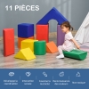 7 blocs de construction en mousse xxl - modules de motricité epe pu