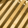 HOMCOM Appendiabiti in Legno di Bambù da Terra con Ripiani, 70x42x164cm, Colore Legno(m-8)