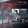 DH FitLife Power Tower pliable Station de dips Barre de traction