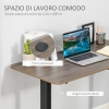 Scrivania sollevabile elettrica con porta USB, Scrivania regolabile in
