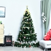 Albero Pino Paris Verde 225 cm - Abete Artificiale Molto Folto 1601 Punte - 2S003486