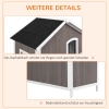 PAWHUT KATZENHÜTTE KATZENHAUS Katzenklappe Kleintierhaus Katzen