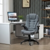 Ufficio Girevole Vinsetto Poltrona Da Ufficio Vinsetto Sedia Da Ufficio Ergonomica A Dondolo, Sedia Da Studio