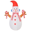 Regalo Di Natale Pupazzo Di Neve Gonfiabile Di Natale Pupazzo Di Neve Gonfiabile Decorazione Natalizia 240 Cm Con Luci A Led E Gonfiatore Statua Di Natale Display Esterno Interno 86849678
