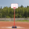 Canestro Basket ad Altezza Regolabile 216-277 cm con Base Riempibile in