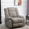 Sessel Mit Aufstehhilfe, Massagesessel Mit Liegefunktion, Fernbedienung, Braun E