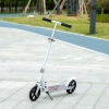 Trottinette Pliable HOMCOM Adulte & Enfant - Guidon Réglable Alu - 100kg Charge Max - 5kg Léger