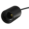 Lampadario A Soffitto HOMCOM Rustico In Acciaio Nero Intrecciato - 5 Luci E14 Regolabili - 2