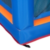 Outsunny Castello Gonfiabile per Bambini 5 in 1 con Scivolo, Trampolino