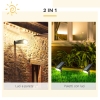 Illuminazione Giardino | Faretto LED Da Giardino 12W Con Picchetto Colore Bianco Luce Verde Ip65 P 21223