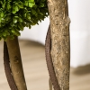 Nearly Natural Albero artificiale di bosso artificiale a tripla sfera, 1,5 m, per interni ed esterni