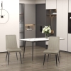 Set Di 2 Sedie Per Sala Da Pranzo MCW-O48, Sedia Da Cucina Posizionamento Automatico Girevole Stoffa Tessuto Ciniglia 320g M2 Oeko Tex Bordeaux