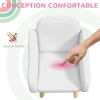 Fauteuil Enfant En Forme De Nuage – Chaise Moelleuse En Velours Avec Accoudoirs – Pour Les 1.5 à 5 Ans – Décoration Chambre