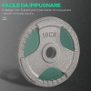 ScSPORTS® Dischi Pesi - Set di 5kg, in Cemento e Plastica, 30/31mm