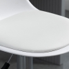 HOMCOM Set 2 Sgabelli da Bar Girevoli con Altezza Regolabile, Rivestimento Velluto e Base