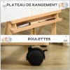 Chevalet D'artiste En Bois De Hêtre Pliable - Réglable En Hauteur Et Angle, Supporte Toiles Jusqu'à 107 Cm - Parfait Pour Peinture, Mariages, Décoration