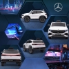Macchina Elettrica Per Bambini Mercedes-Benz 6V | Velocità 2 Km/h, Età 18-48 Mesi | Con Musica, Clacson E Luci