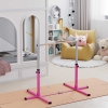 Sbarra Per Ginnastica Bambini Pieghevole Regolabile 91-132 Cm Con Anelli - Attrezzatura Casa Interno/Esterno