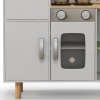 Teorema Giocattoli, Cucina Giocattolo per Bambini 70cm con Lavello Acqua Vera, Fornelli con Luci e Suoni, Cucina Bambina Completa di Accessori e Cibo Giocattolo